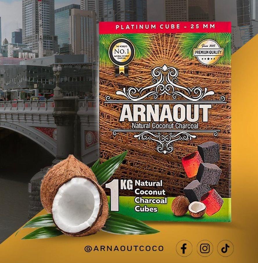 Official Arnaout Platinum Cube 25 mm retail pack