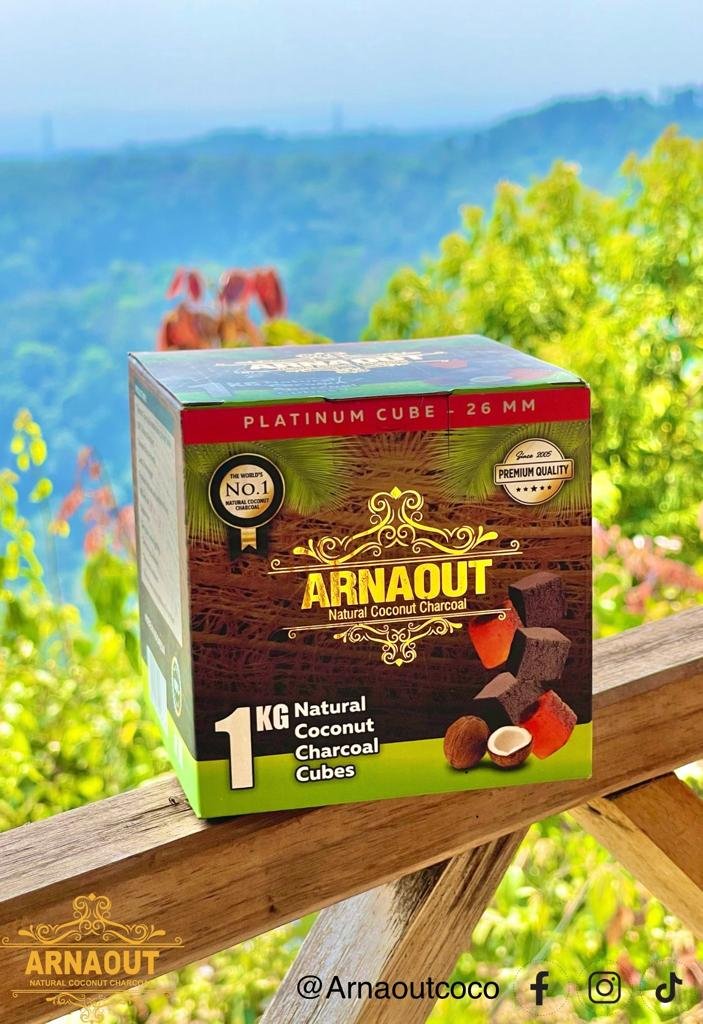Official Arnaout Platinum Cube 26 mm retail pack